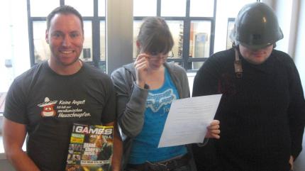 Andy, Katha, Simon