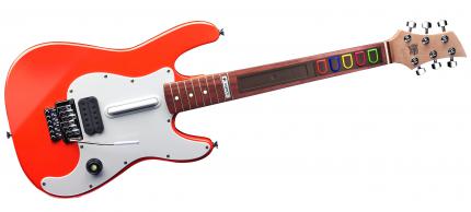 Logitechs Echtzholz-Gitarren-Controller im Test