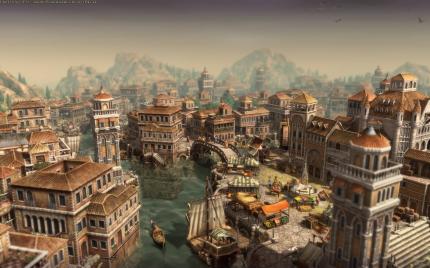 Grafisch atemberaubend: Anno 1404 sah auf perfomanten Rechnern schlichtweg fantastisch aus. So und nicht anders haben Strategiespiele künftig auszusehen.
