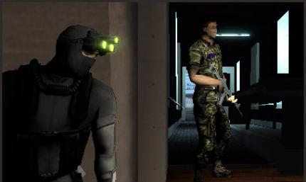 Eines der ersten Spiele für Nintendo 3DS: Tom Clancy's Splinter Cell 3D
