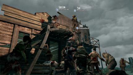 Im Multiplayer verteidigt ihr euch im Ansturm-Modus gegen immer stärker werdende Zombie-Horden.