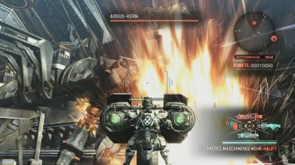 Vanquish: Mit moderner Technik gegen Stahlkolosse.