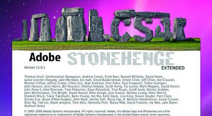 Adobe Photoshop - wird durch einen kleinen Trick zu Adobe STONEHENGE.