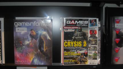 Alle Mitarbeiter von EA Sports dürfen sich kostenlos Spiele, Bücher und Magazine ausleihen. 