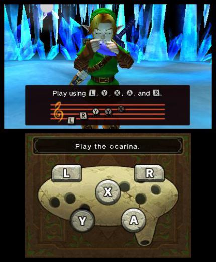 Komplettlösung zu Zelda: Ocarina of Time 3D - In der Eishöhle