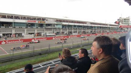 Der Start ist immer etwas Besonderes bei einem Formel-1-Rennen.
