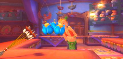 The Legend of Zelda: Skyward Sword für Wii im Test - Kantenflimmern und unscharfe Texturen sind der schwächelnden Hardware geschuldet.