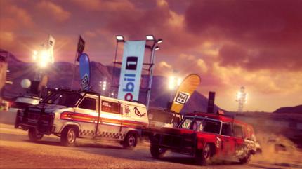 Duell: Gymkhana gibt es nun auch im Head-to-Head - wer als erstes alle Tricks absolviert, gewinnt.