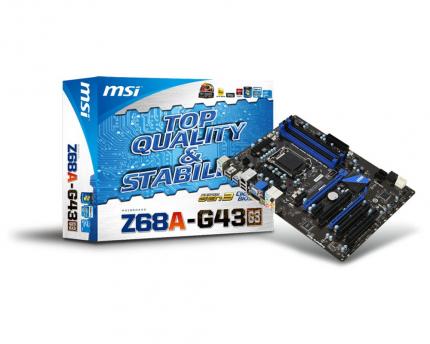 MSI Z68A-G43