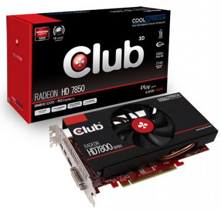 Club 3D Radeon HD 7850