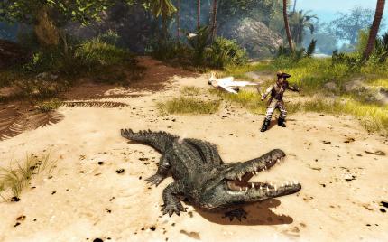 Der Papagei wird dem Spieler in Risen 2: Dark Waters als 'Dirty-Trick' dienen.