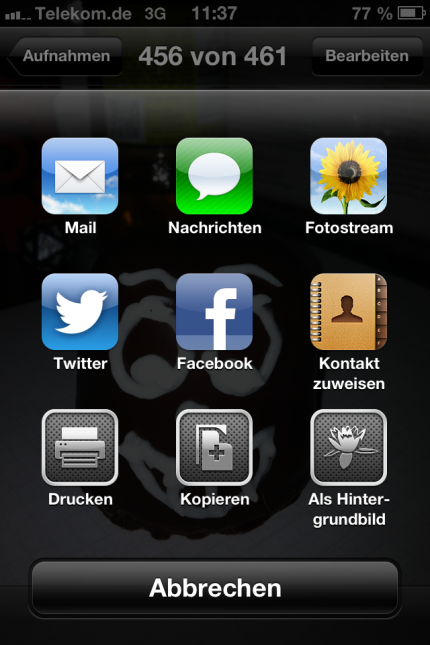 iOS integriert Facebook und Twitter nun stärker ins System.