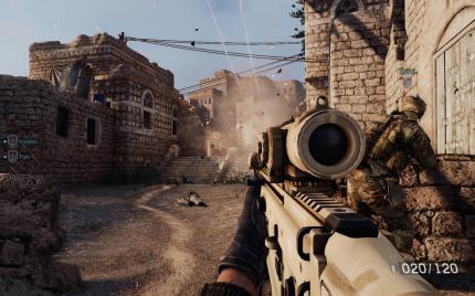 Medal of Honor: Warfigter bietet Action an jeder Ecke. Die Inszenierung ist gelungen.