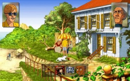 Adventure-Held müsste man sein: Schon in den 90ern schafften es unsere Abenteurer immer an malerische Kulissen.