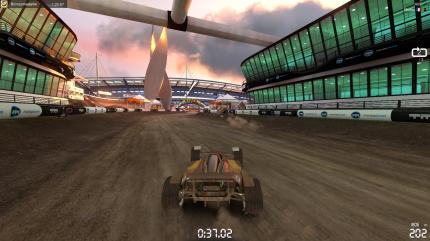 Nur eine der vielen abwechslungsreichen Strecken in TrackMania 2: Stadium.