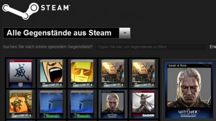 Steam Trading Cards.