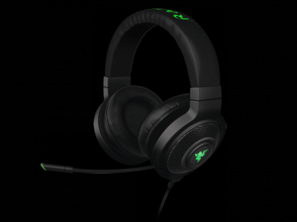 Langer Mikrofonarm beim Razer Kraken-Headset