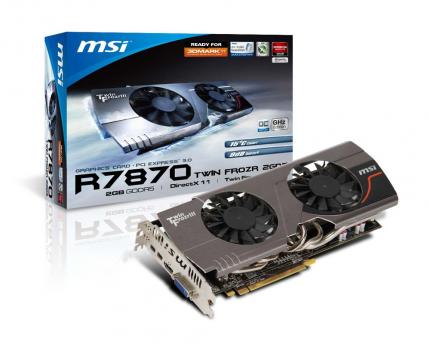 MSI Radeon HD 7870 Frozr