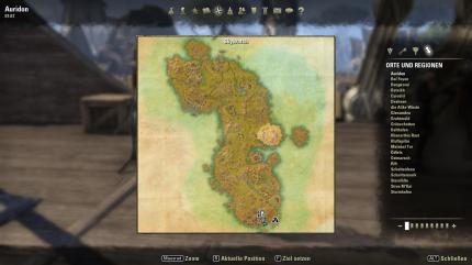 Die Insel Auridon, die erste von fünf großen Provinzen des Aldmeri-Dominion.