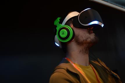 EVE Valkyrie auf Sonys Project Morpheus.