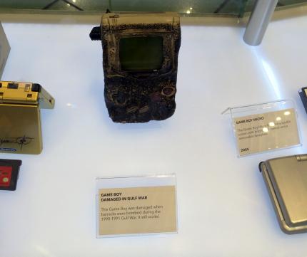 Dieser Gameboy hat einen Bombenangriff während des Golfkriegs überstanden - und funktioniert immer noch.