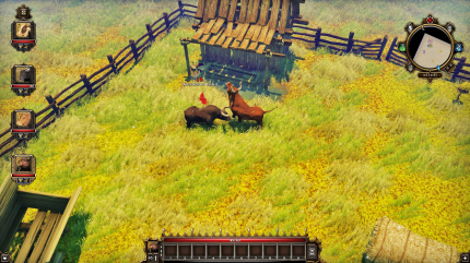 Die Kühe im Cow Simulator können sich auch untereinander bekämpfen. Das gibt Erfahrungspunkte.