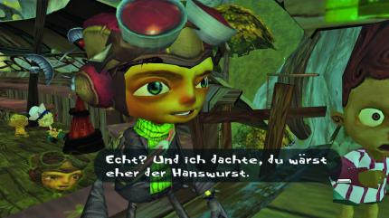 Hüpf-Story: Raz ist ein Jump&Run-Held, der wahrlich nicht auf den Mund gefallen ist. (Psychonauts)