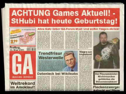 Cyan2006 schickt StHubi einen Geburtstagsgruß der besonderen Art. :-)