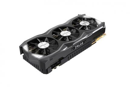 Zotac Nvidia GTX 980 mit großem Customkühler und drei Lüftern