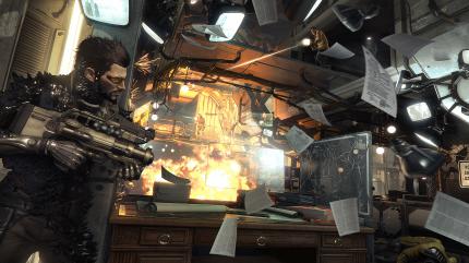 Szene aus Deux Ex: Mankind Divided
