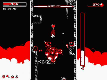 Wenn in späteren Levels solche Explosionen zuhauf auftreten, wird die Pixel-Grafik schnell unübersichtlich.