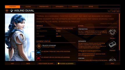 Anfangs war das Fraktions- und Story-Element mehr als stiefmütterlich implementiert. Inzwischen hat sich das aber gebessert. Solche Erweiterungen sind auch für No Man's Sky nach Release durchaus denkbar.