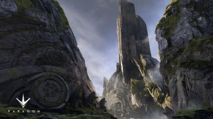Tolle Kulisse: Die bisher einzige Map in Paragon sieht dank Unreal Engine 4 nicht nur umwerfend aus, sondern bietet Raum für verschiedene Taktiken.