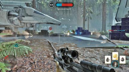 Simpel: Die Extras rechts unten nehmt ihr mit ins Gefecht, das eingekreiste Gadget erhaltet ihr im Zufallsverfahren. Scorestreak-Belohnungen Marke Call of Duty gibt es nicht. (PC)