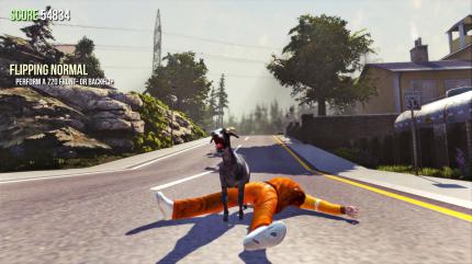 Goat Simulator: Open-World-Action mit Ziege.