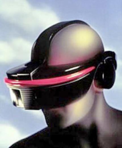 Futuristisch: Das Design von Segas VR-Brille kann selbst mit heutigen Standards mithalten. Zu dumm nur, dass sie nie auf den Markt kam. Tester klagten über Kopfschmerzen und Schwindelgefühle. Auch heute sind diese Leiden bei Oculus Rift und Konsorten noch ein Thema.