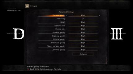 Diverse Effekte in Dark Souls 3 lassen sich zwar in mehreren Detailstufen regeln, wirken sich auf die Optik aber nur unwesentlich aus.