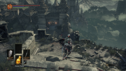 Effekte wie Motion Blur können wir in Dark Souls 3 auf Wunsch abschalten. Auch das HUD lässt sich optional ausblenden.
