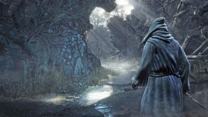 Willkommen: Der Tutorial-Bereich ist ein sumpfiges Gebiet und macht den Spieler mit Steuerung und Spielmechanik von Dark Souls 3 vertraut. (PC)
