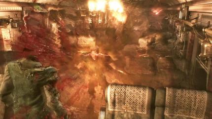 Wesker-Power: Der Schurke der Serie kann nach kurzer Aufladezeit Explosionen entfesseln, die Gegnern im Umkreis schweren Schaden zufügen. (PS4)