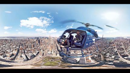 News in VR: Das US-Nachrichten-Blatt The New York Times bietet teilweise News-Beiträge in seiner App als VR-Version an.