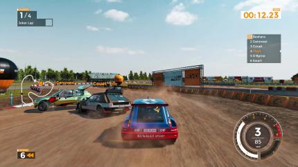 Fahranfänger: In den Rallycross-Rennen kämpft ihr gegen fünf mäßig begabte KI-Rivalen. (PS4)