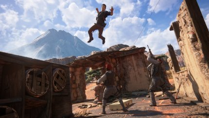 In Uncharted 4 läuft Serienheld Nathan Drake zu absoluten Höchstform auf. Da hat die Söldnertruppe von Shoreline einfach keine Chance.