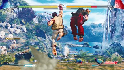 Klassiker: Ryu und Ken sind alte Hasen im Genre. Im neuen Street Fighter unterscheidet sich das Spielgefühl der beiden Kulthelden deutlich vom Vorgänger. (PS4)