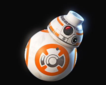 Knuffig: Die Auswahl an spielbaren Charakteren ist groß. Unter anderem soll sich auch der BB-8 steuern lassen. (PC)