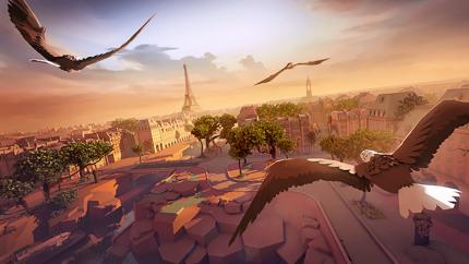 Vogelfrei: Ubisoft ist eines der ersten großen Studios, die sich trauen, jetzt schon für VR zu entwickeln. Eagle Flight sieht äußerst interessant aus. (HTC Vive, Oculus Rift, PS VR)