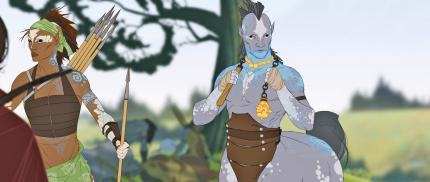 Neue Rasse: In The Banner Saga 2 erscheinen die Horseborn, eine kriegerische Zentaurenrasse. Mit ihnen gehen auch neue Begegnungen einher. (PC)