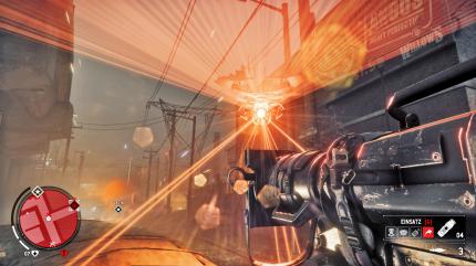 Entdeckt: 
Überall fliegen die fiesen koreanischen Drohnen herum. Schnell fliegen heißt jetzt die Devise. (PS4)