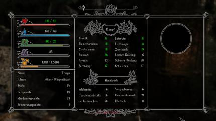 Das Rollenspielsystem funktioniert in der Mod ein wenig anders als im Original-Skyrim und gefällt uns sehr gut.
