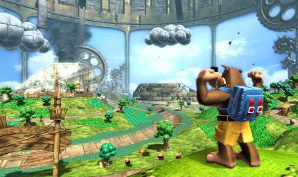 Bärenstark? 
Das Duo Banjo und Kazooie war nur eines von Rares Zugpferden, denen der Sprung zu Microsoft nicht bekam. Inzwischen ist von den Hits nichts mehr übrig. (Xbox 360)